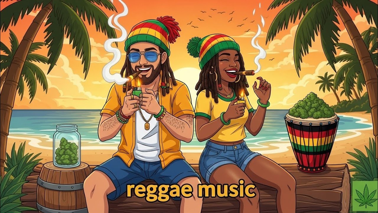 Love in the Air 💞✨ | Romantic Reggae by the Lake 🌊🎧