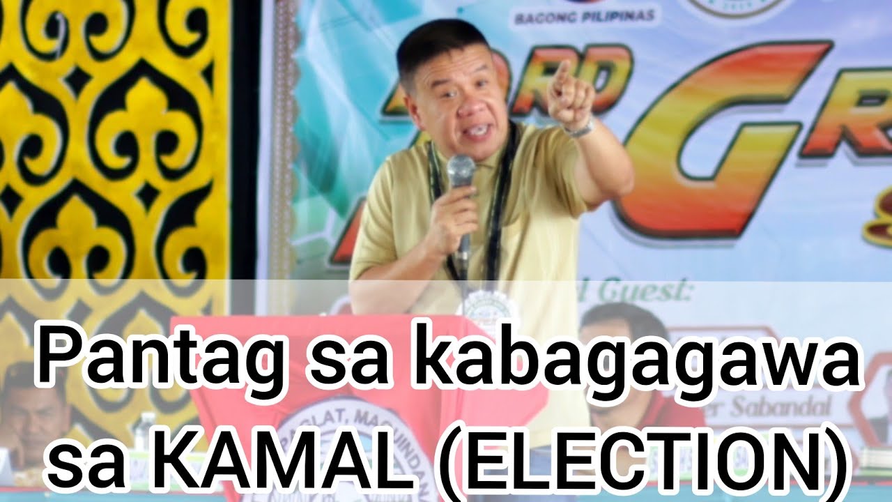 Pantag sa KAPEGKAMAL - Election by Ustadh Saguir Salendab