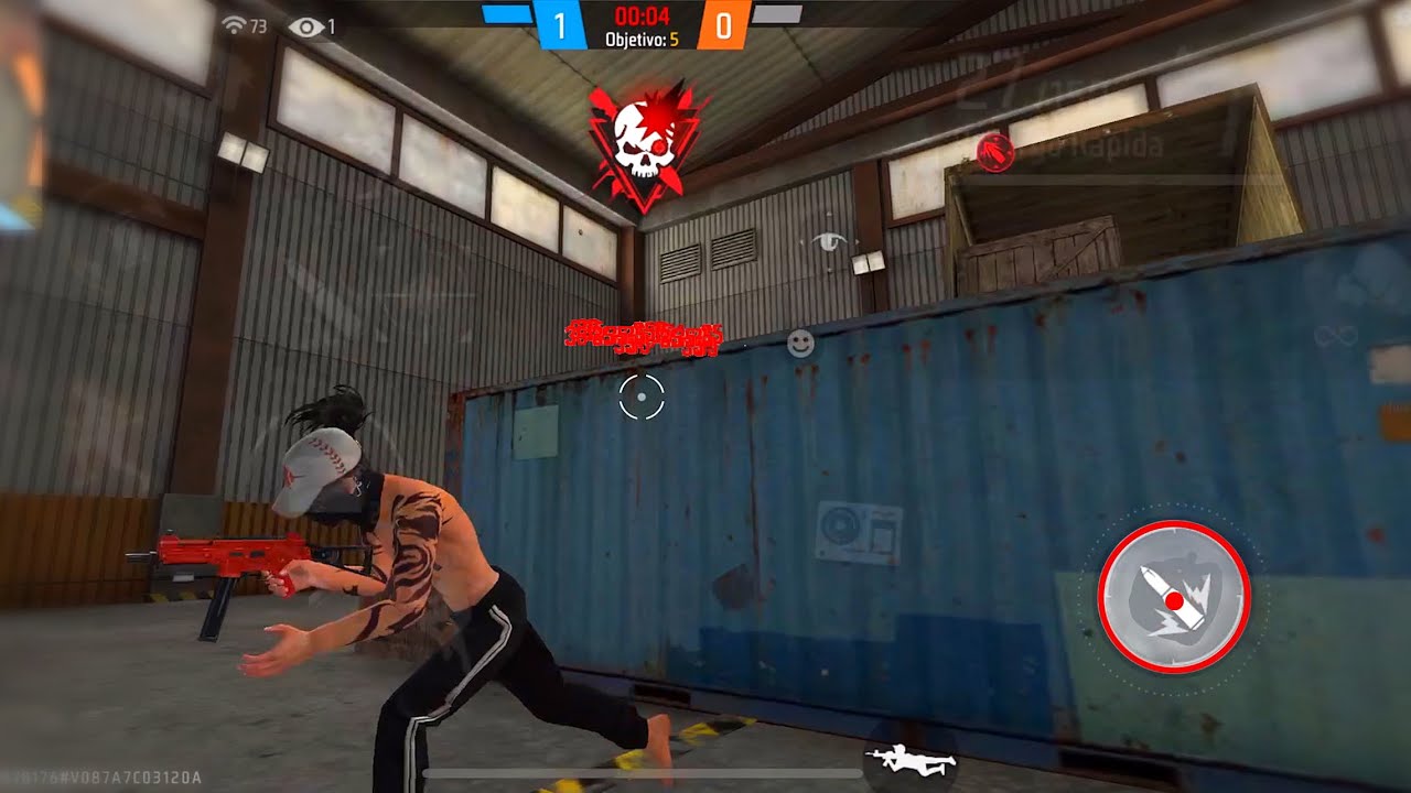 White FF Red Button PERFECT! ⚙️