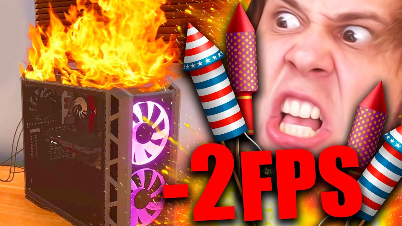 PONIENDO MI PC AL LIMITE CON LA EXPLOSION MAS GRANDE DEL FIREWORKS MANIA #2