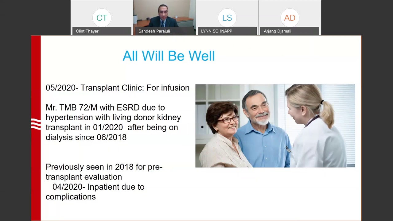 11/6/2020: Post Kidney Transplant Infections as Obstacles to Graft Survival