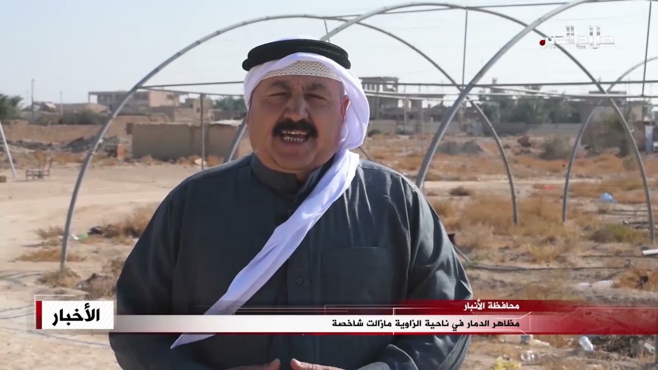 مظاهر الدمار في قرية الزاوية ما زالت شاخصة