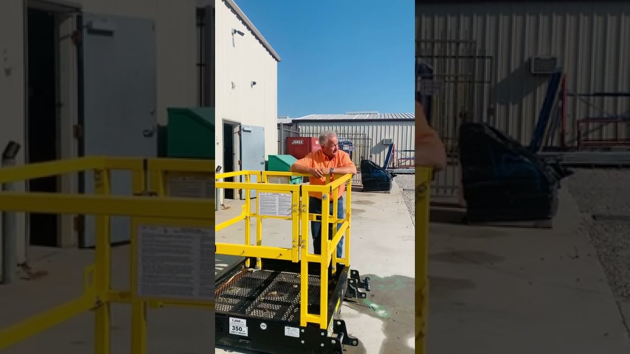Man Basket for Forklift - How to Use and Attach