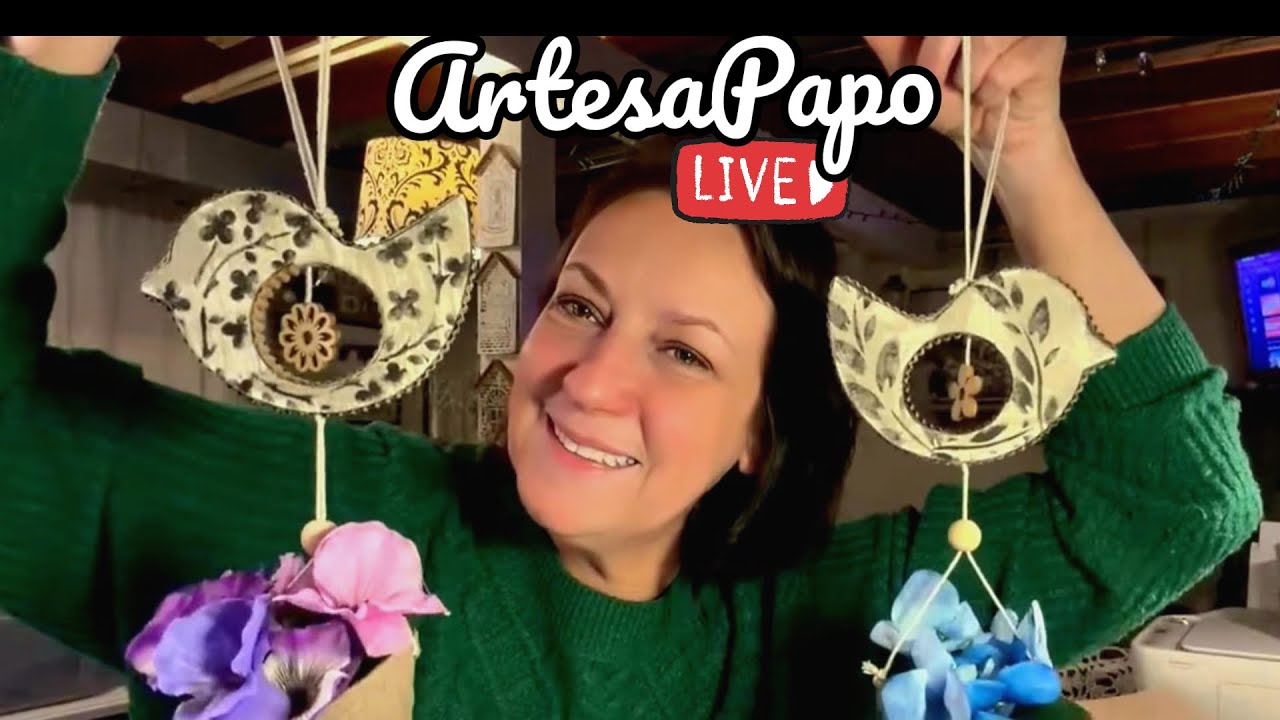 VASINHOS TIPO MÓBILE | ARTESAPAPO LIVE!