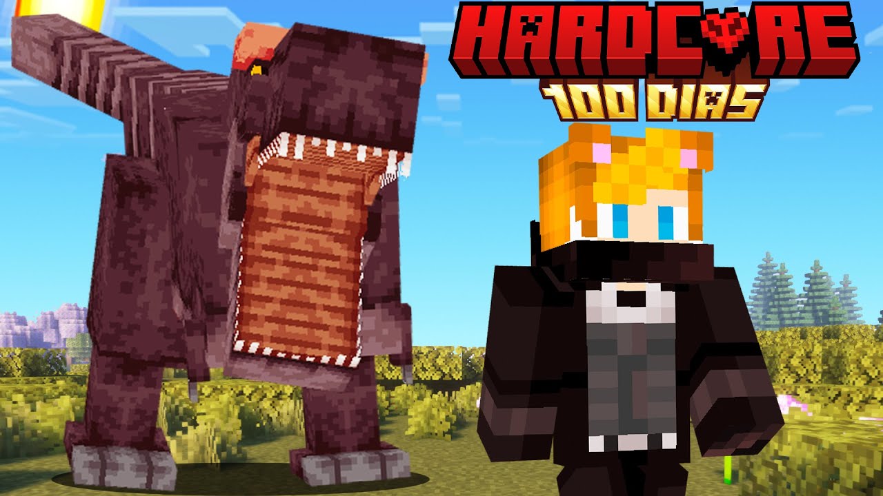 Sobreviví 100 Días en un MUNDO JURASICO en Minecraft