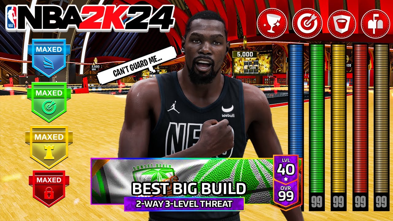 *NEW* BEST BIG BUILD IN NBA 2K24! BEST DEMIGOD BUILD! (NBA 2K24 EARLY)