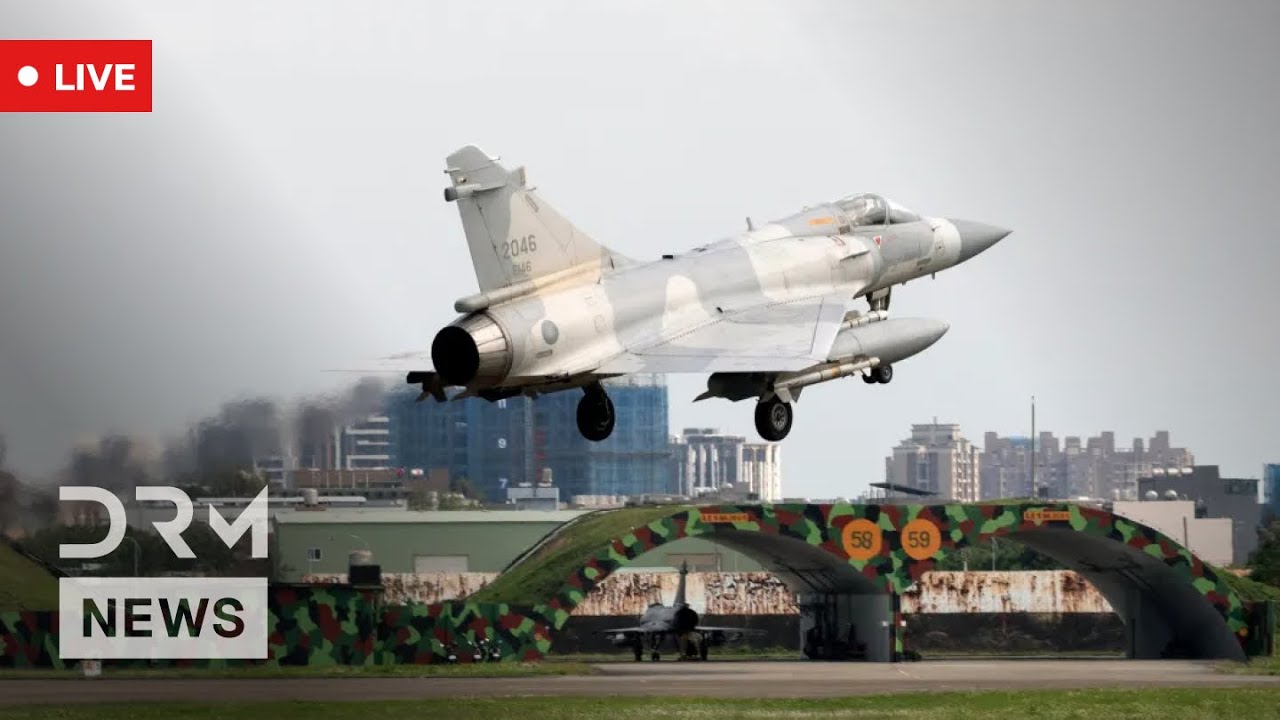 LIVE: Taiwan Responds to China&rsquo;s Military Threats in Latest Exercises | AH1N