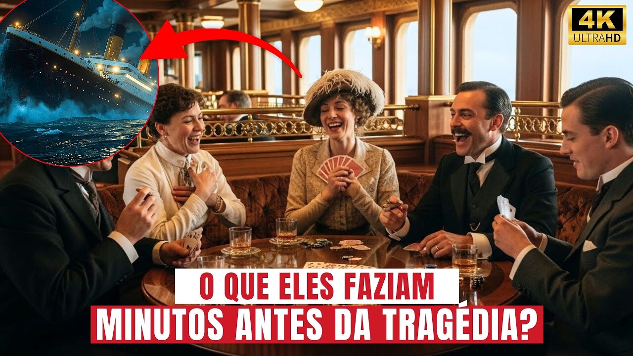 A Última Hora do Titanic | O Que os Passageiros Faziam Minutos Antes da Tragédia