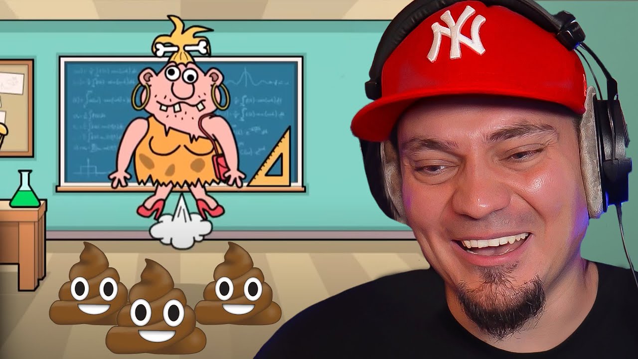 MÓJ NAUCZYCIEL PIERDNĄŁ I POLECIAŁ W KOSMOS! *nie poleciała kupka* 🧑‍🏫 Bash The Teacher