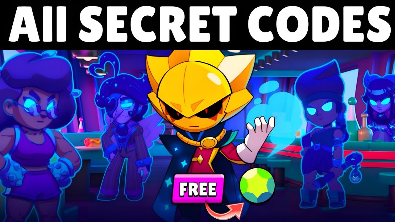 Perfect Date with SIRIUS - All Secret Codes For Free gems | Brawl Stars