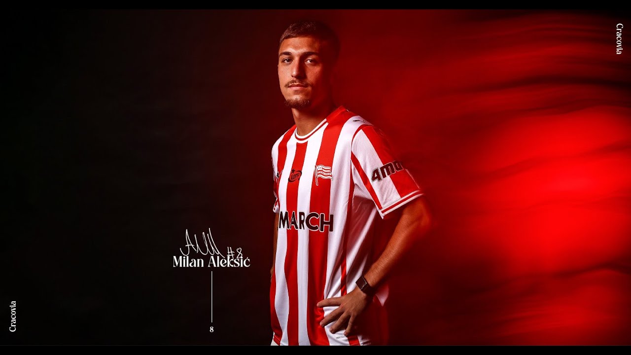 Pomocnik zasila drużynę Cracovii | Milan Aleksić | Nowy zawodnik Pas&oacute;w!