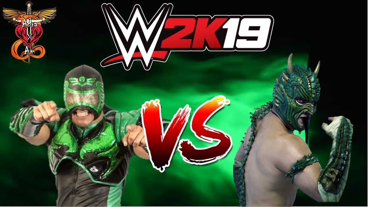 Aerostar VS Drago (Simulación WWE2K19)