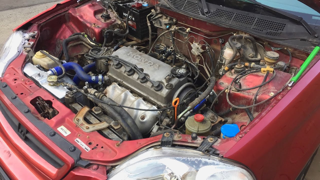 (تركيب ثلاجه الفل كامل) ( vti )مشروع تجديد هوندا جزء  21# building project honda civic 98 part