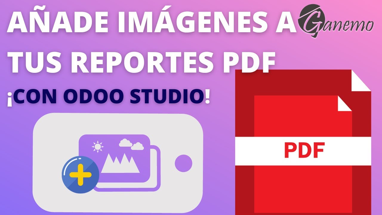 📲Cómo añadir Imágenes a tus REPORTES de PDF Impresos con Odoo Studio| Explicación 🌟📊