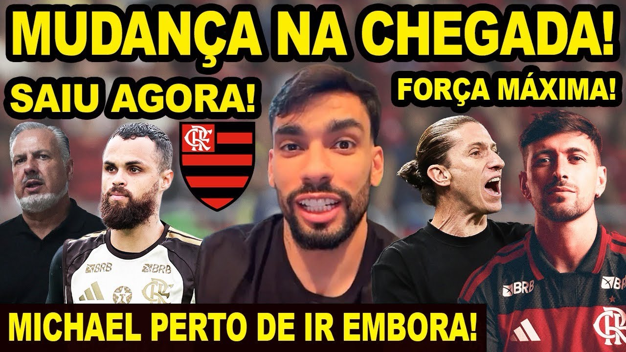 CHEGADA DE LUCAS PAQUETÁ ADIADA! FLAMENGO PRÓXIMO DE CONFIRMAR SAÍDA DE MICHAEL! PRÉ-JOGO DO MENGÃO!