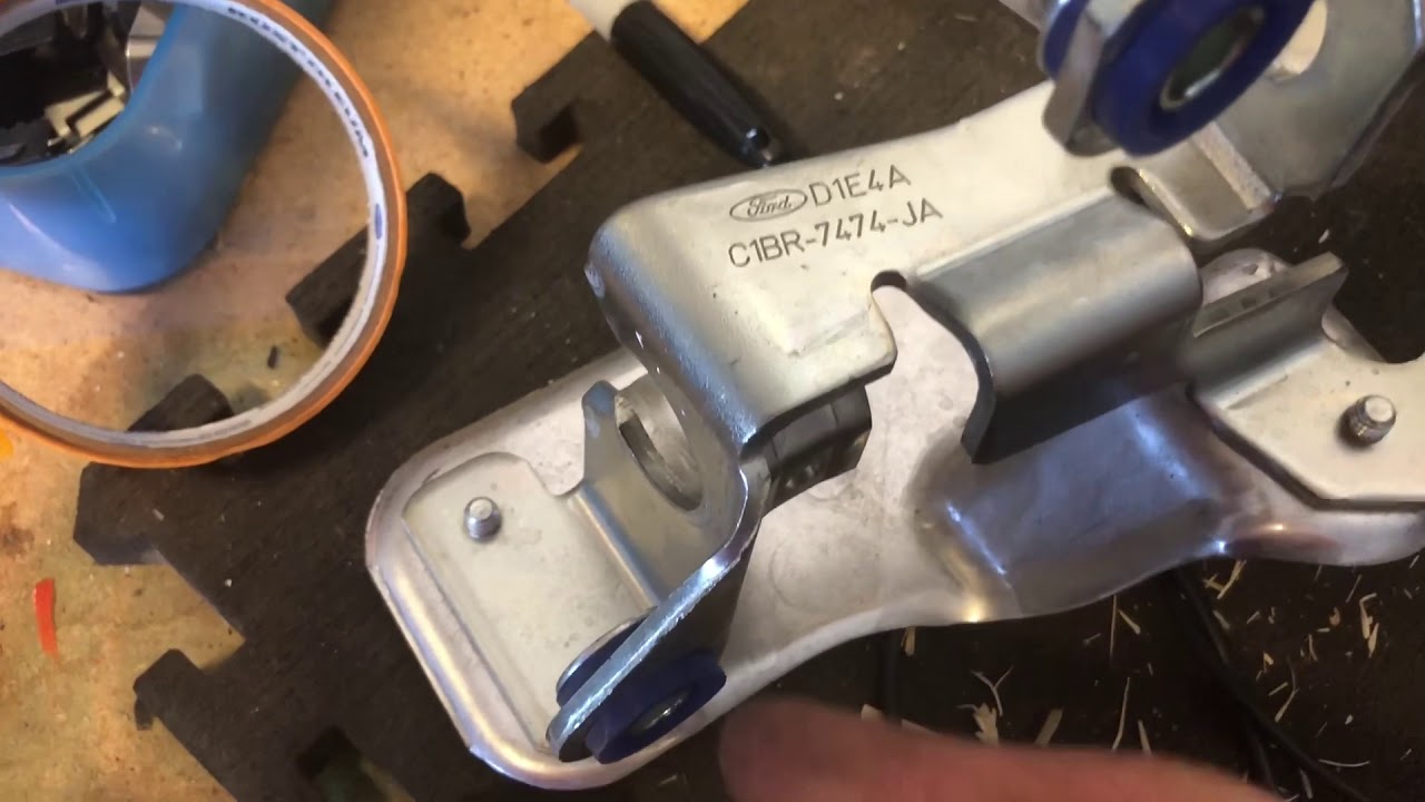 Fiesta ST Shifter Cable Bracket Bushings Installation