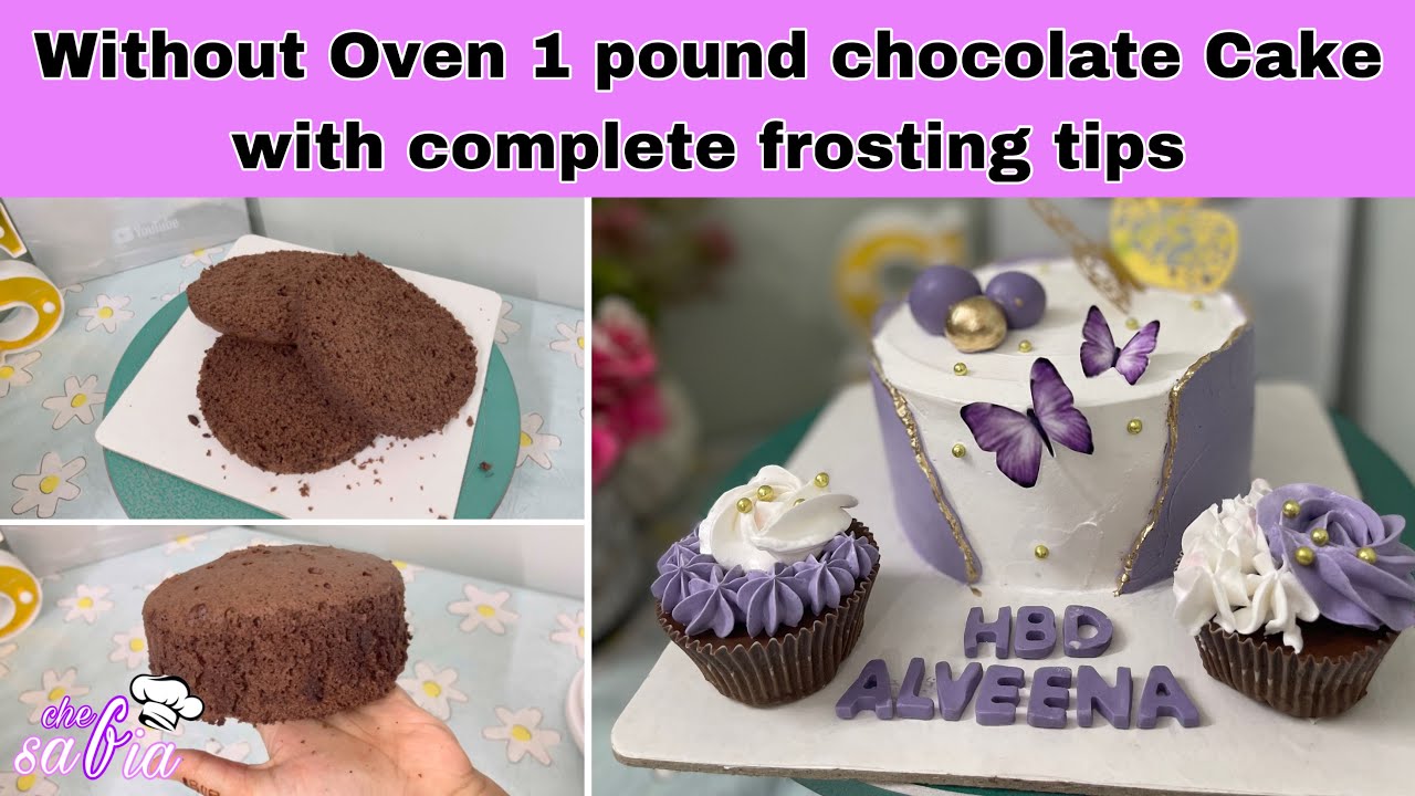 1 pound chocolate cake | complete guidelines bake to frost this beautiful and easy cake