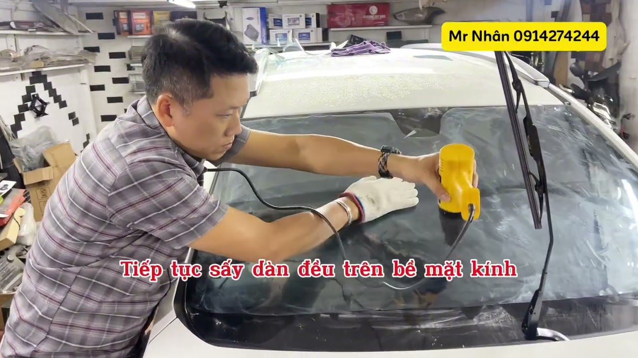 Phần 2: Kỹ thuật SẤY KÍNH/ Mr Nhân 0914274244