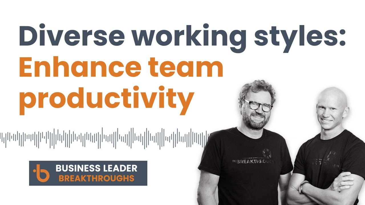 Understanding different working styles: How team diversity enhances productivity