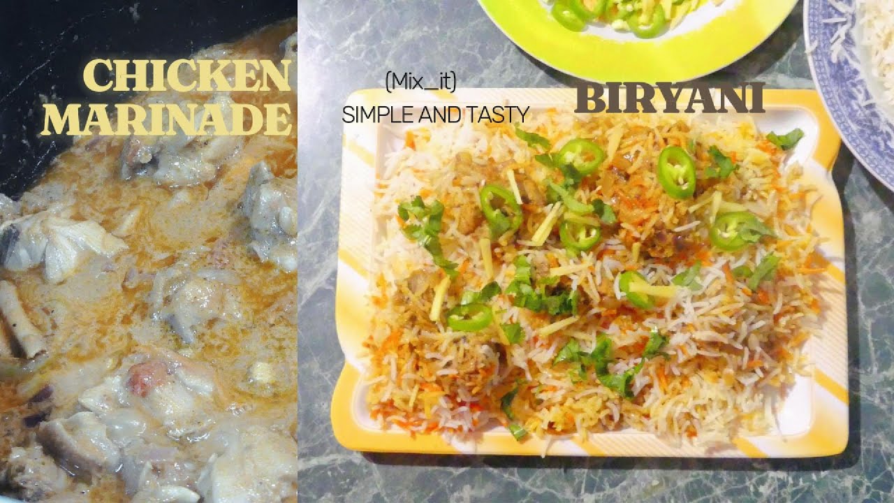 Marinated Chicken Biryani Recipe – A Flavor Bomb in Every Bite!
