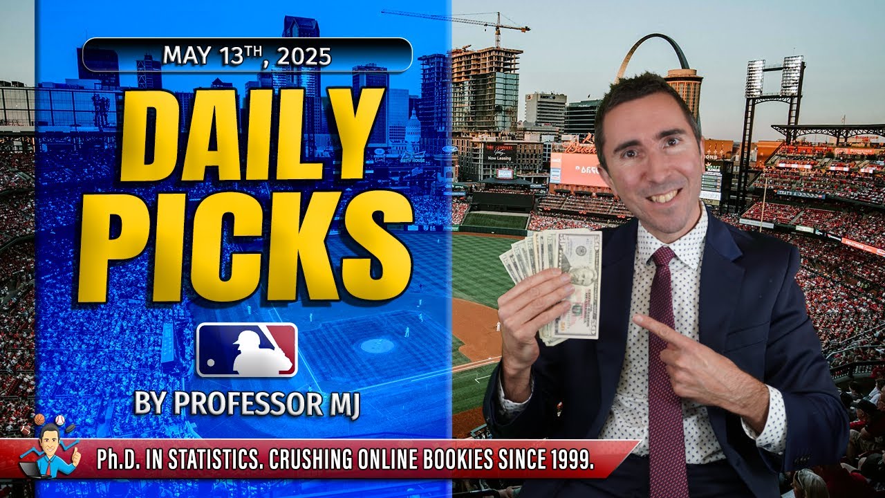 DESTROYING BOOKIES WITH THIS MLB SYSTEM!!! 5 Picks for Today, May 13