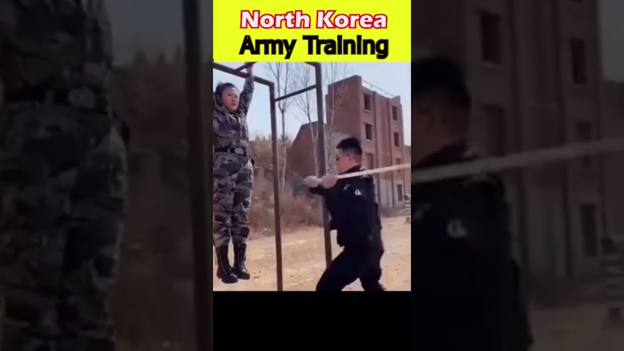 North Korea Army Training