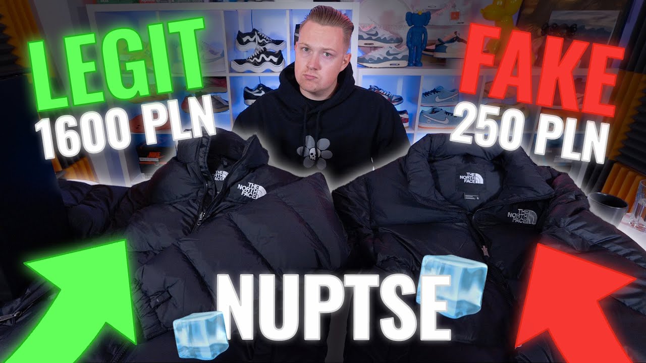 TNF NUPTSE 1996 Podr&oacute;bka vs oryginał! 🤯 Sprawdź zanim kupisz Nuptse 700 na Vinted czy w sklepie