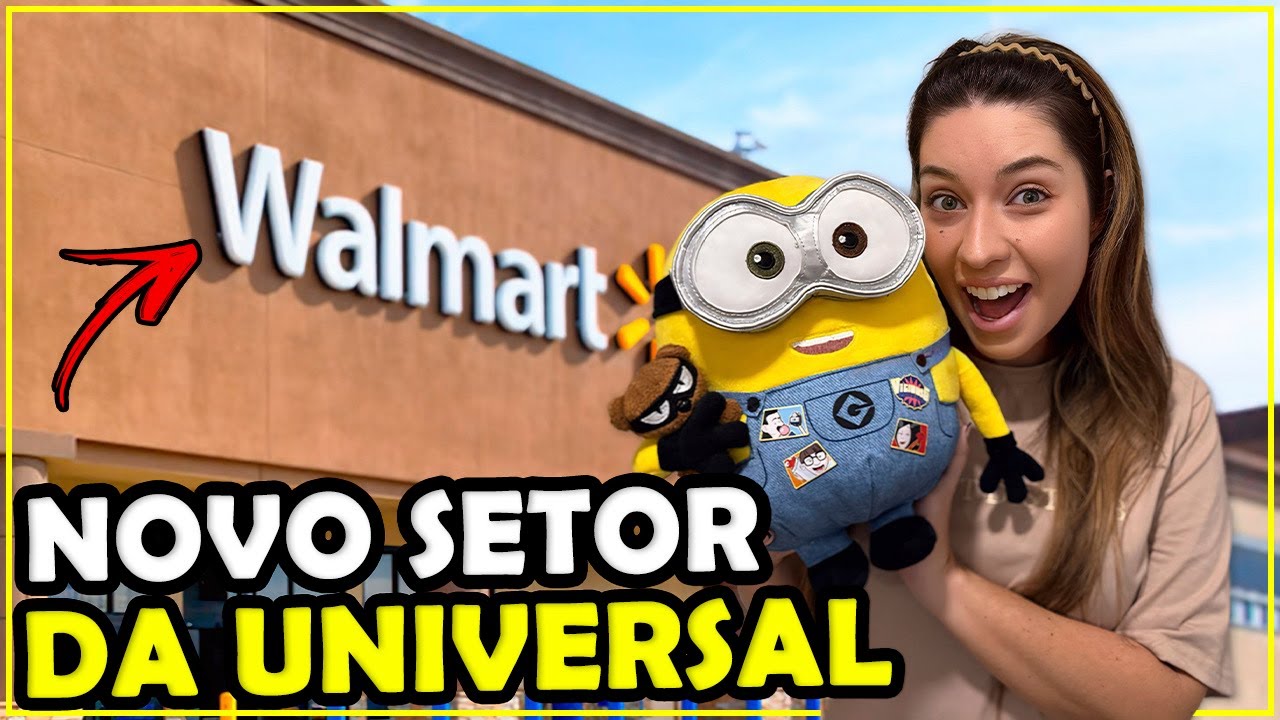 PRODUTOS DA UNIVERSAL E HARRY POTTER NO WALMART DE ORLANDO