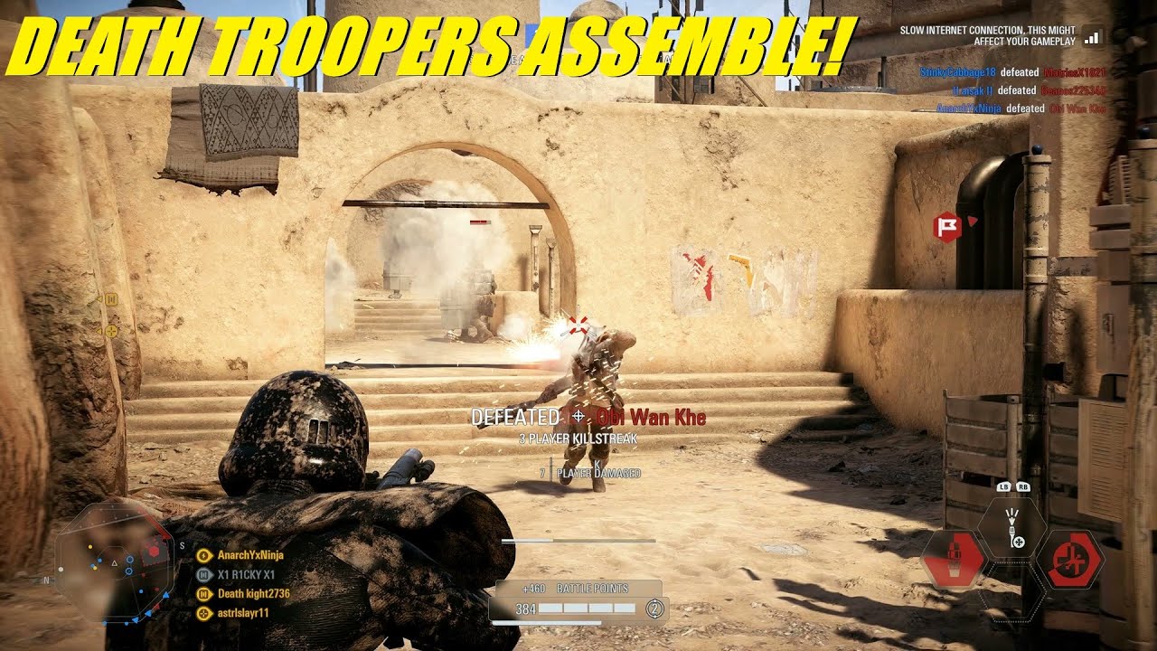 Штурмовики смерти штурмуют Татуин! - Star Wars Battlefront 2