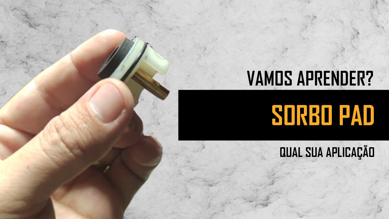 INSTALANDO SORBO PAD PARA CORREÇÃO DE AOE