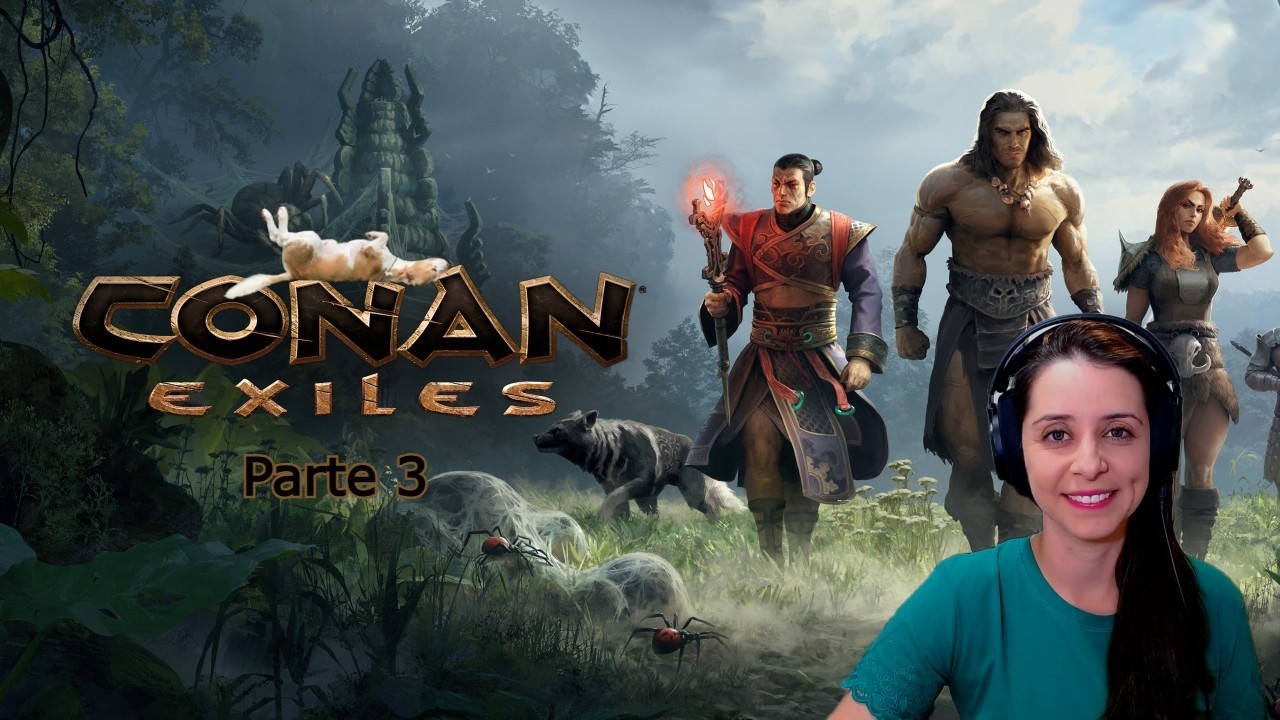 ⚔️Conan Exiles COOP AO VIVO | Fazendo as jornadas e explorando o mapa -  Parte 22 | + 18 ⚠️⚠️⚠️