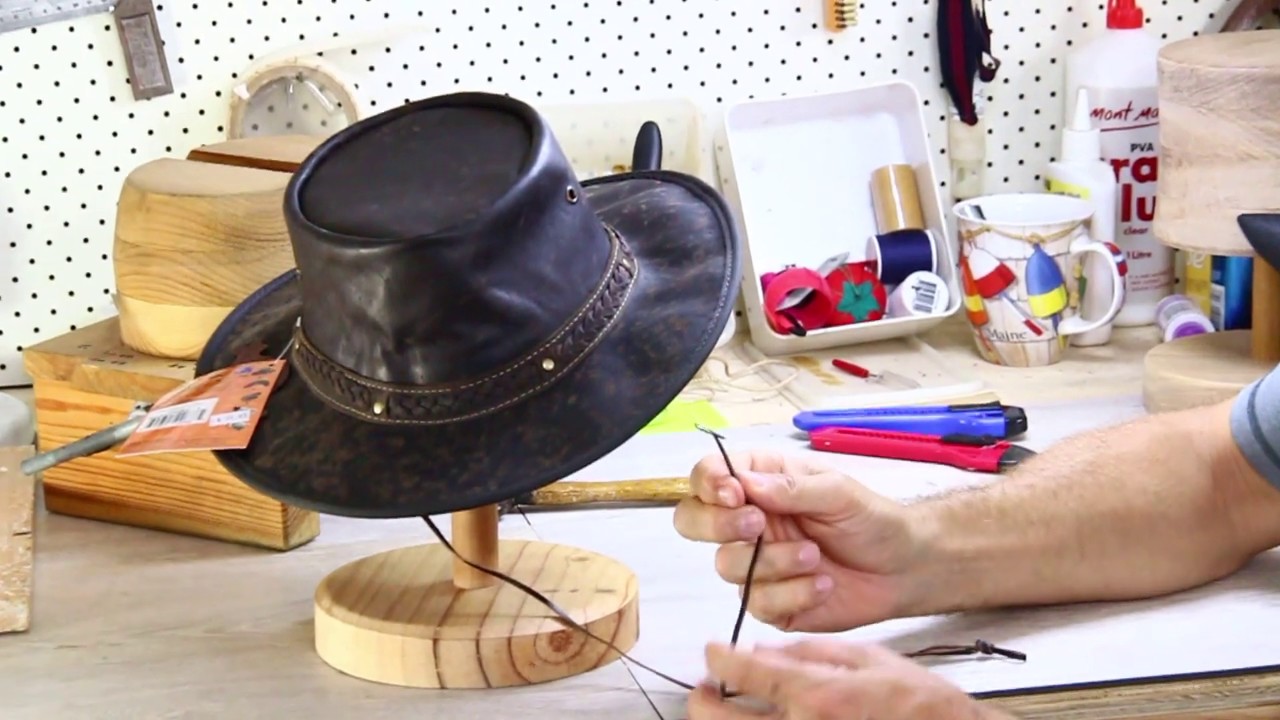 Leather Chin Strap How To - Hats By The 100