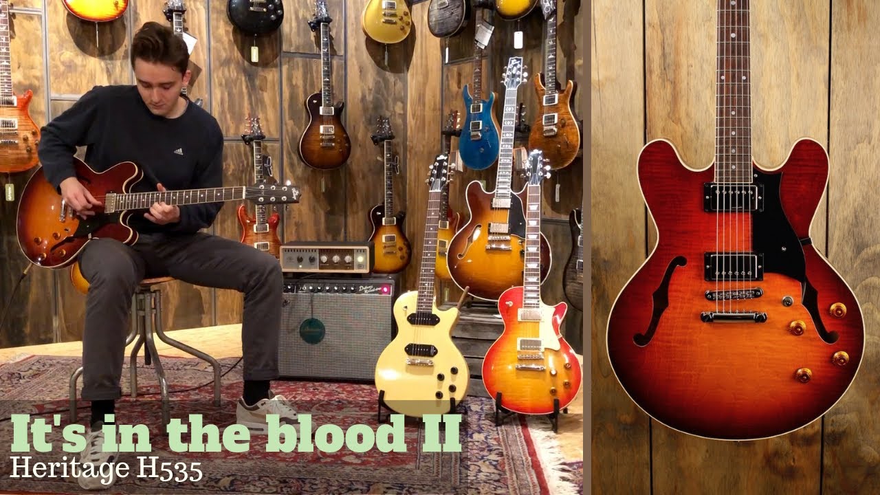 It's in the blood pt. 2 | Heritage H-535 Vintage Wine Burst by Tom Groenendaal