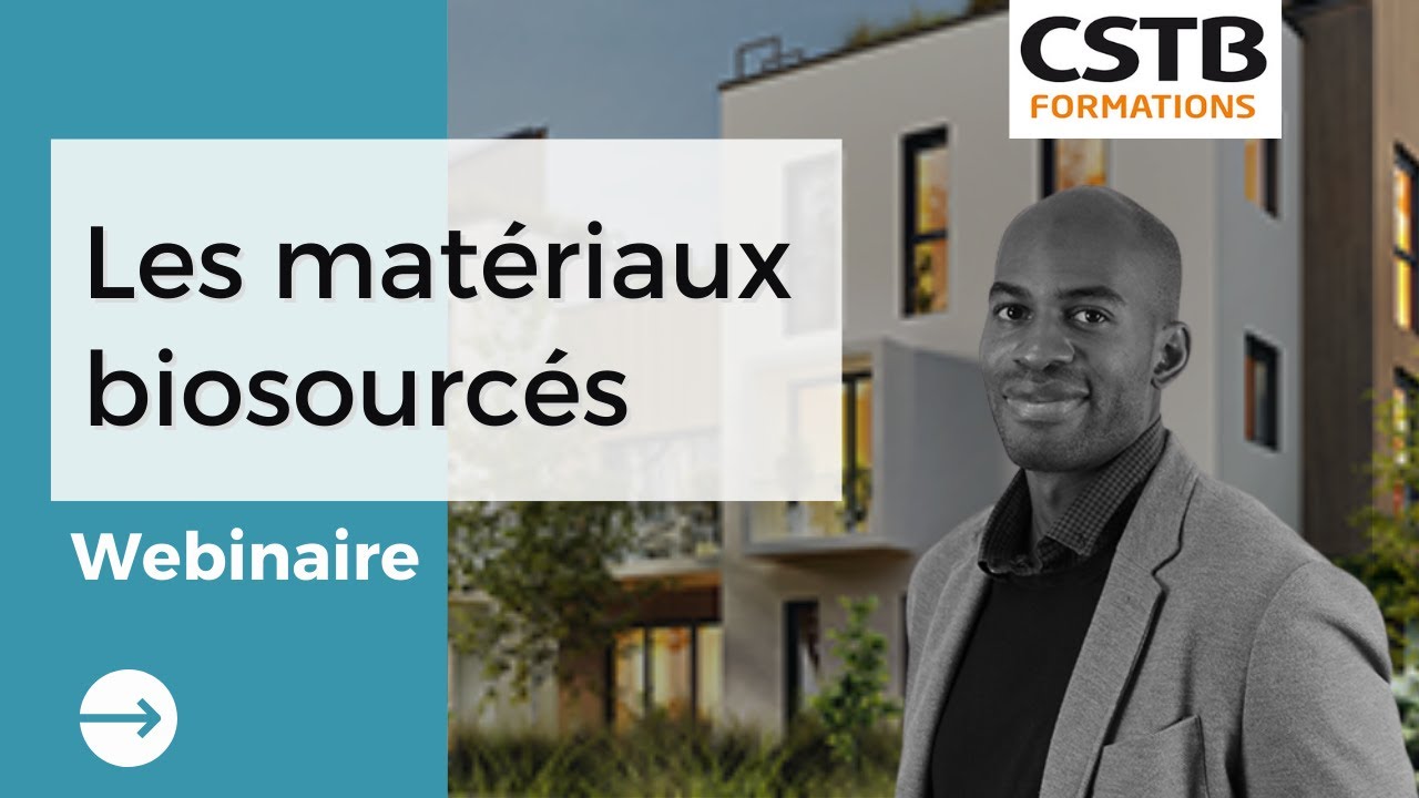 Webinaire : Focus sur les matériaux biosourcés dans un projet de construction