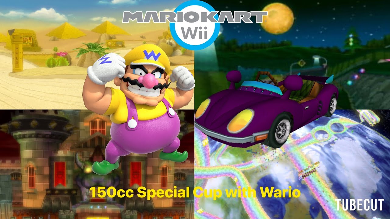 Mario Kart Wii 150cc Special Cup with Wario