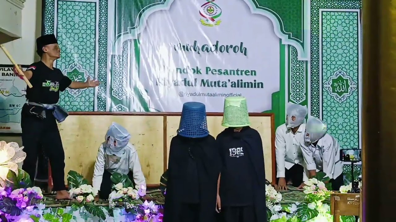 drama kabaret upin ipin ala santri Riyadul Mutaalimin #fyp #kabaretsantri