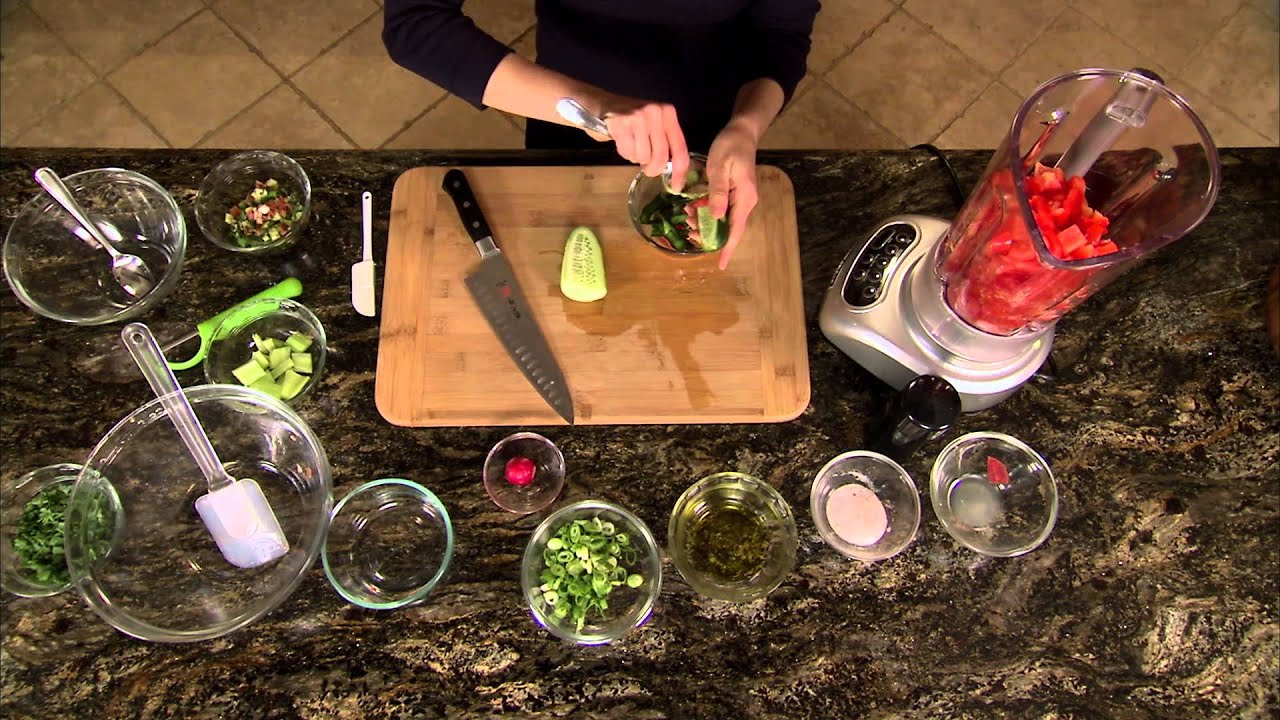The Best Raw Gazpacho Recipe