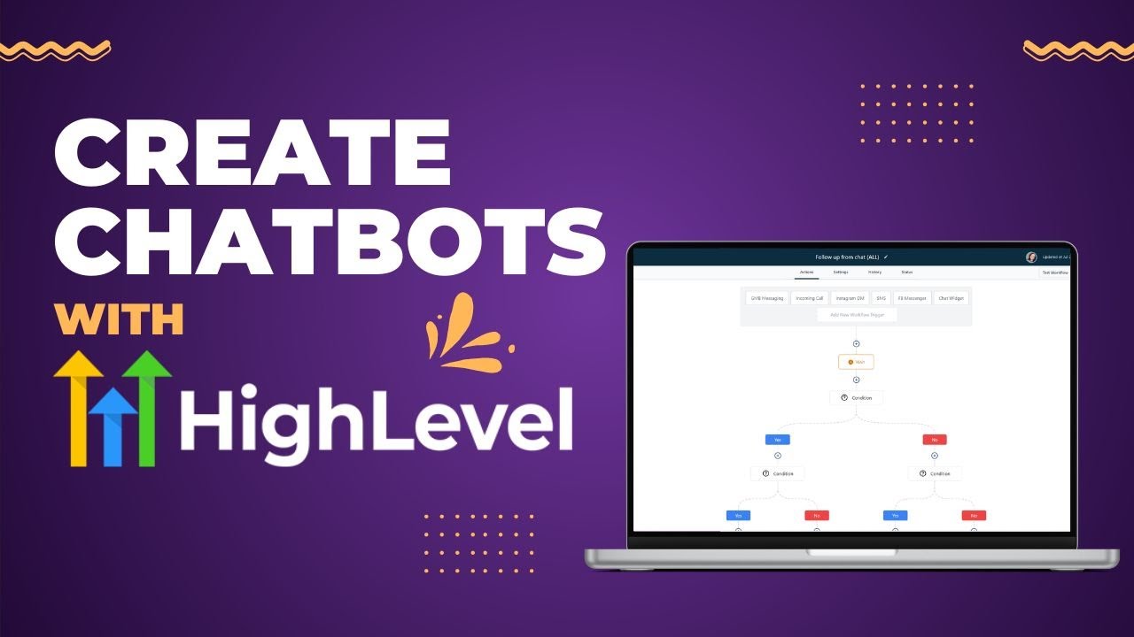 How to create chatbots | #gohighlevel Tutorial #GoHighLevel