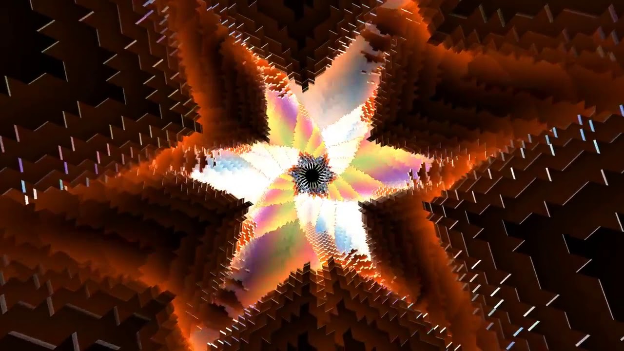 4K VJ Tunnel Loop for Trance Music 2160p Motion Background