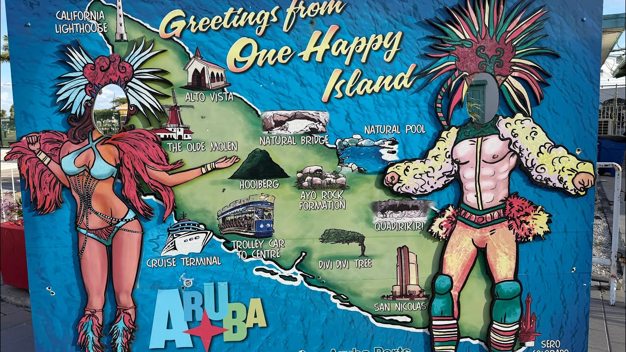 Pinoy in Aruba Explore the Natural and Man Made Beauty of the Island via Air conditioned Tour Bus 