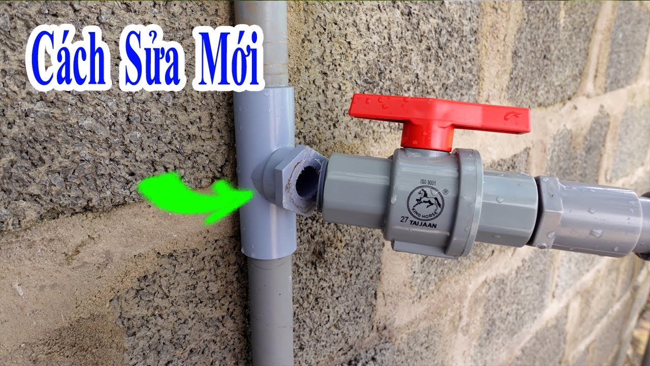đây sẽ là cách sửa nối T bị gãy mà không cần thay T , cách sửa nối T răng ngoài bị gãy cực hay