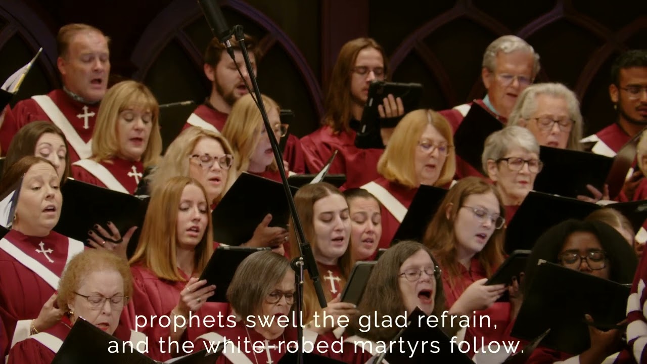 Holy God, We Praise Thy Name UMH 79; FUMC Houston, 8/4/2024