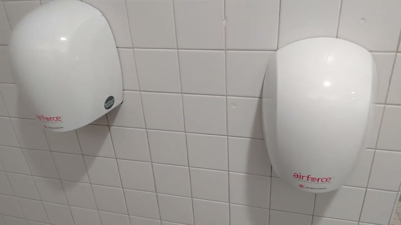 World Dryer Airforce Hand Dryers at Duke Point (foot passage, to Tsawwassen) BCFerries Nanaimo, BC
