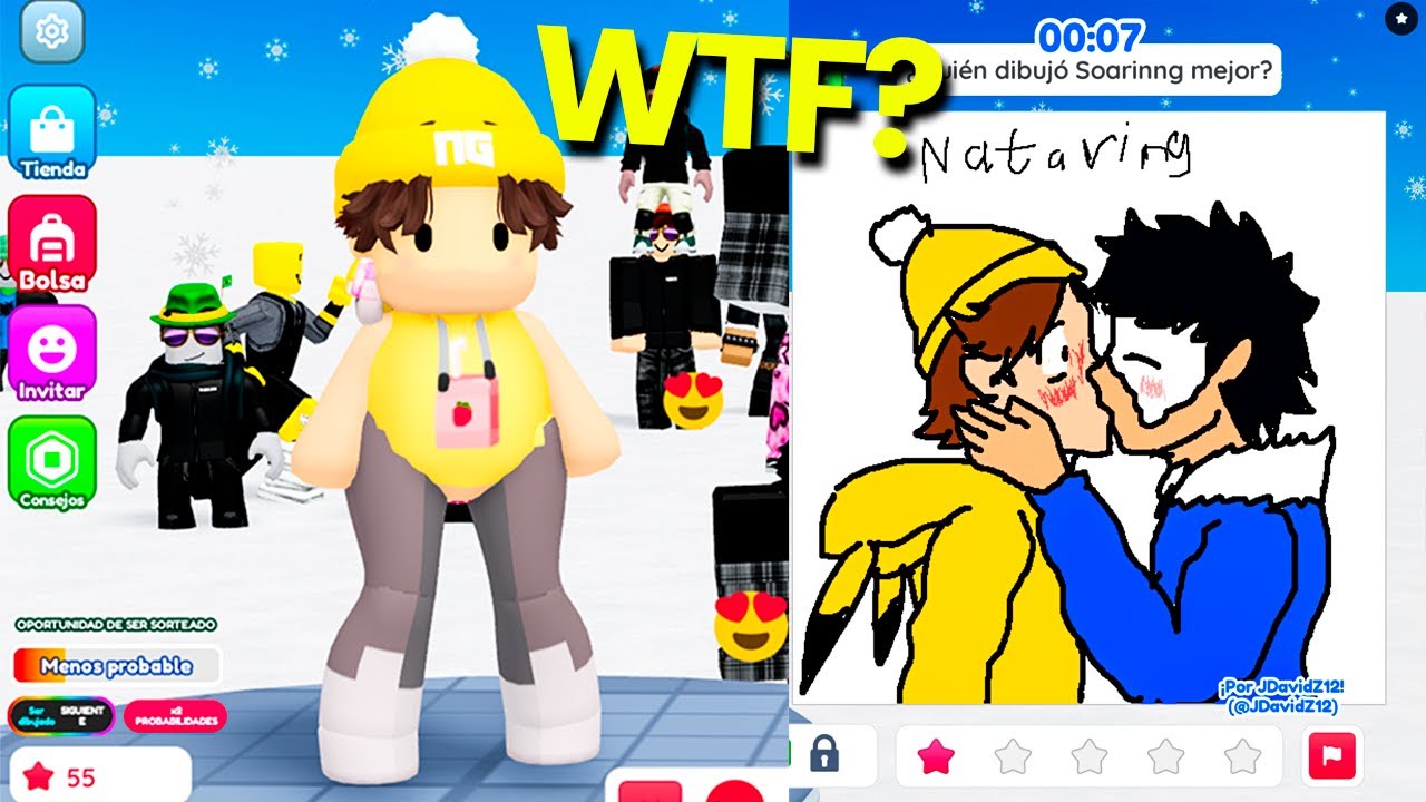 Hice que mis SEGUIDORES me DIBUJEN en ROBLOX