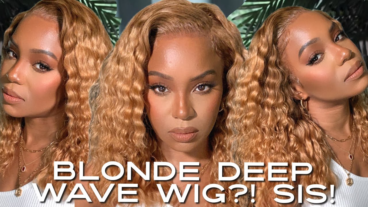 BEST BLONDE DEEP WAVE WIG ?! BEYONCE IS THAT YOU AGAIN? | beautyforever | alwaysameera