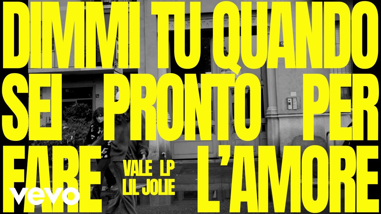 Vale LP, Lil Jolie - Dimmi tu quando sei pronto per fare l'amore (Lyric Video)
