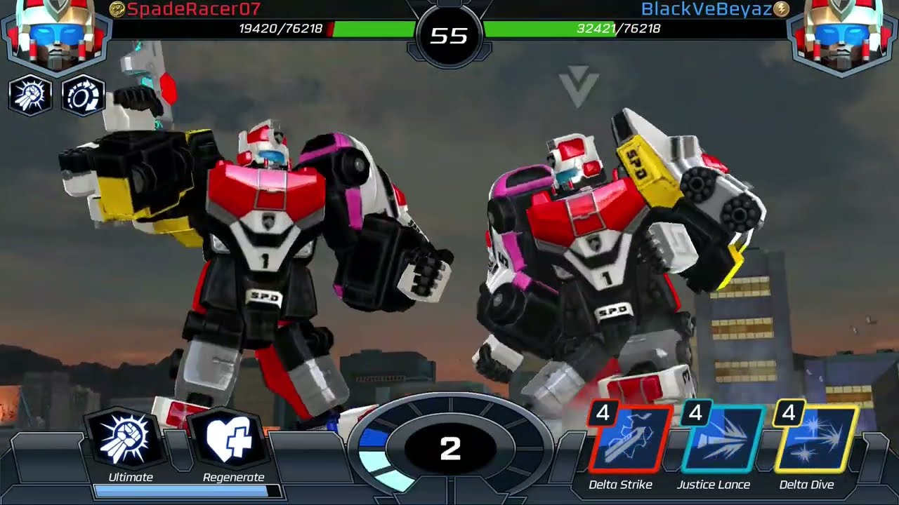 Power Rangers Spd Delta Squad Megazord Battles | Power Rangers Legacy Wars
