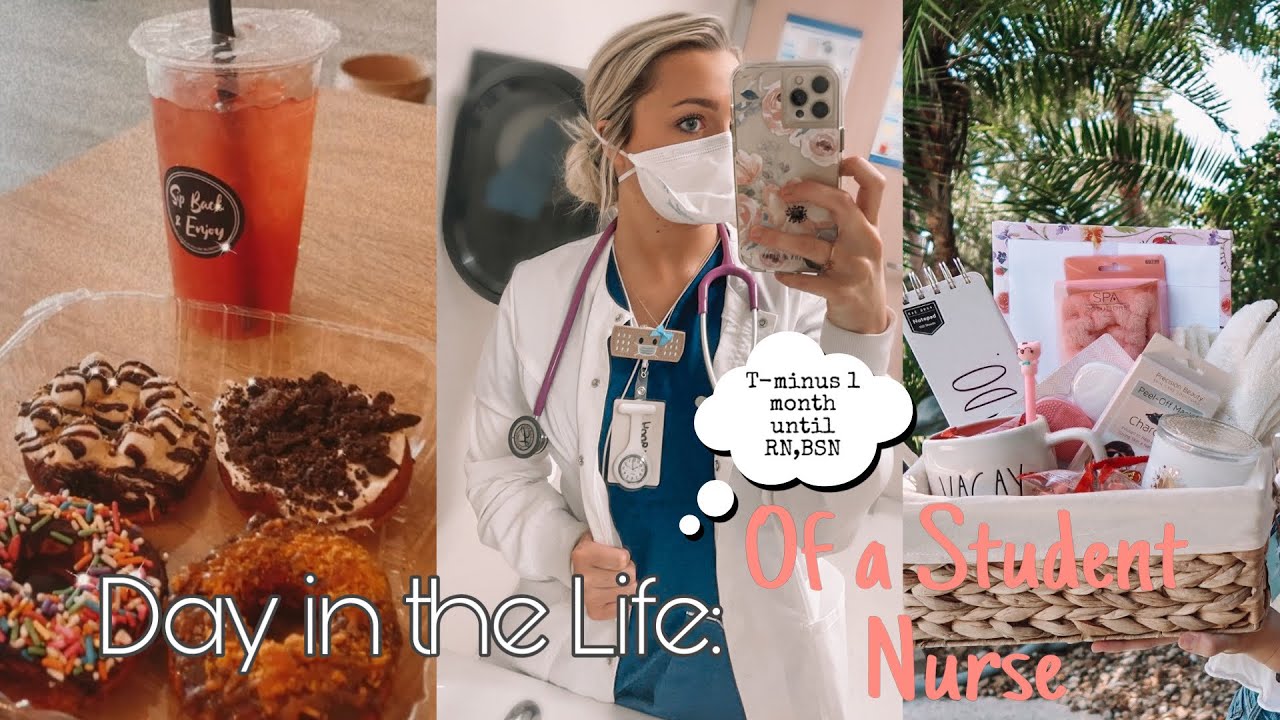 DAY IN THE LIFE OF A NURSING STUDENT | Mallory Weslyn