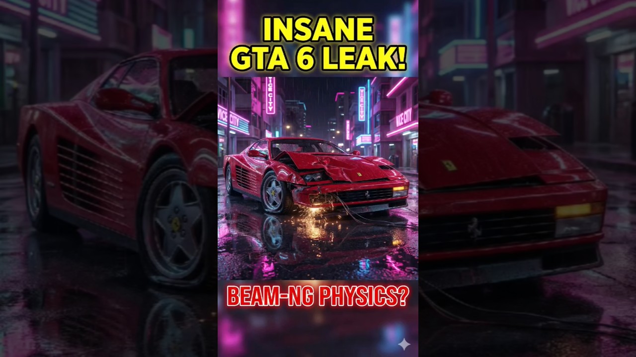 GTA 6 Car Damage is INSANE! 😱 (BeamNG Killer?)