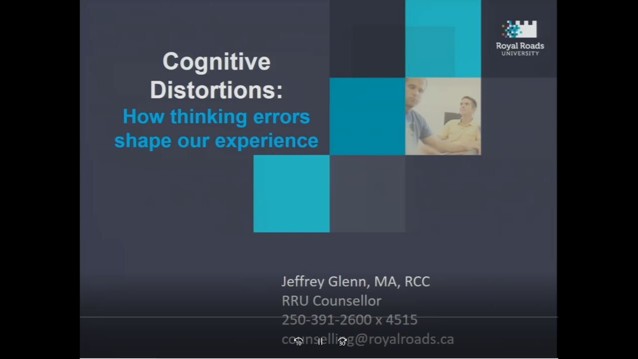 Cognitive Distortion: How thinking errors shape our experience
